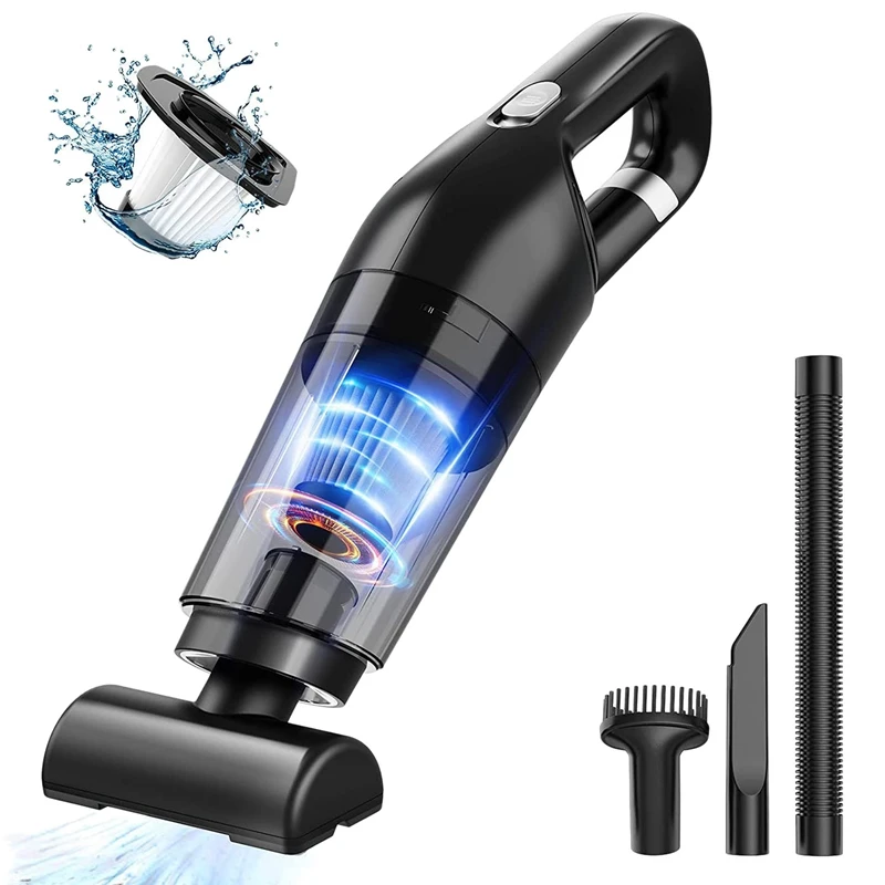 Newportable Car Vacuum Cleaner USB Chargable Vacuum Cleaner 10000Pa High Power Vacuum For Car Detailing Interior Cleaning