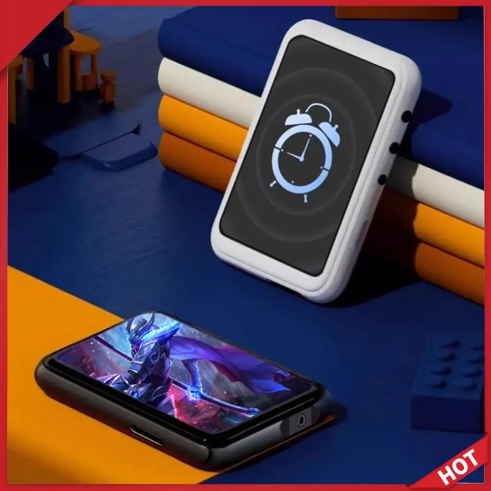 Reproductor MP3 MP4, reproductor MP3 portátil, pantalla completamente táctil, compatible con Bluetooth, grabadora de voz, compatible con radio FM, grabación, libro electrónico
