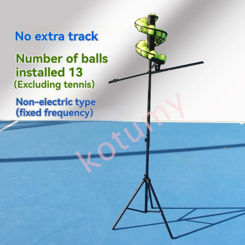 Imagem -03 - Pro Tennis Ball Dropping Machine Velocidade e Altura Ajustável Alimentador de Bola de Tênis Máquina de Servir Automático Exerciser Swing