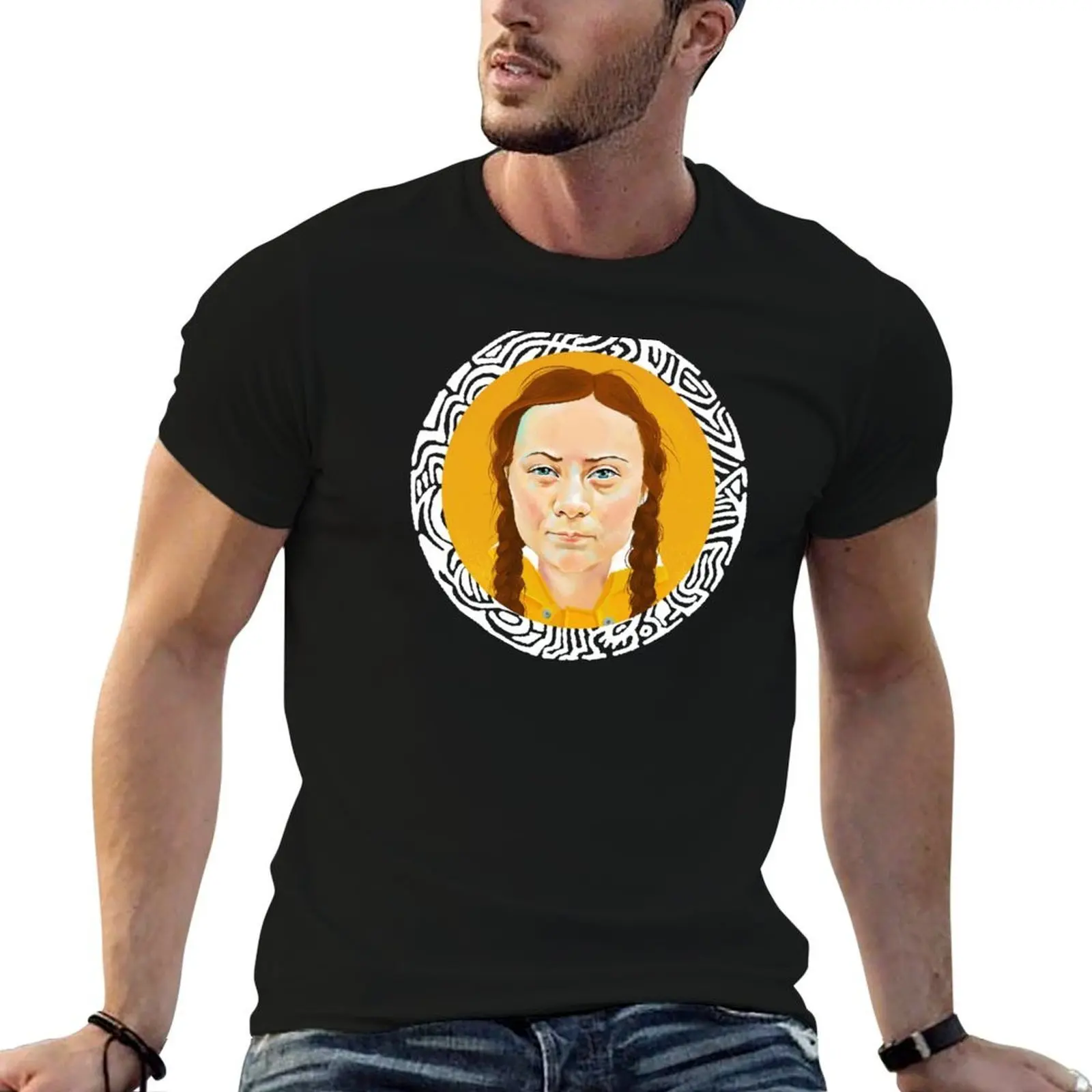 Greta Thunberg Activist #1 T-Shirt football t shirt vintage anime shirt workout shirts for men
