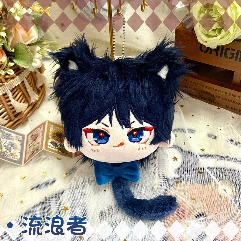 10 centimetri Gioco Genshin Impact Wanderer Kawaii Cosplay Morbido Peluche Ripiene Dango Portachiavi Anime Peluche Giocattolo Ventole Decor Puntelli Regalo