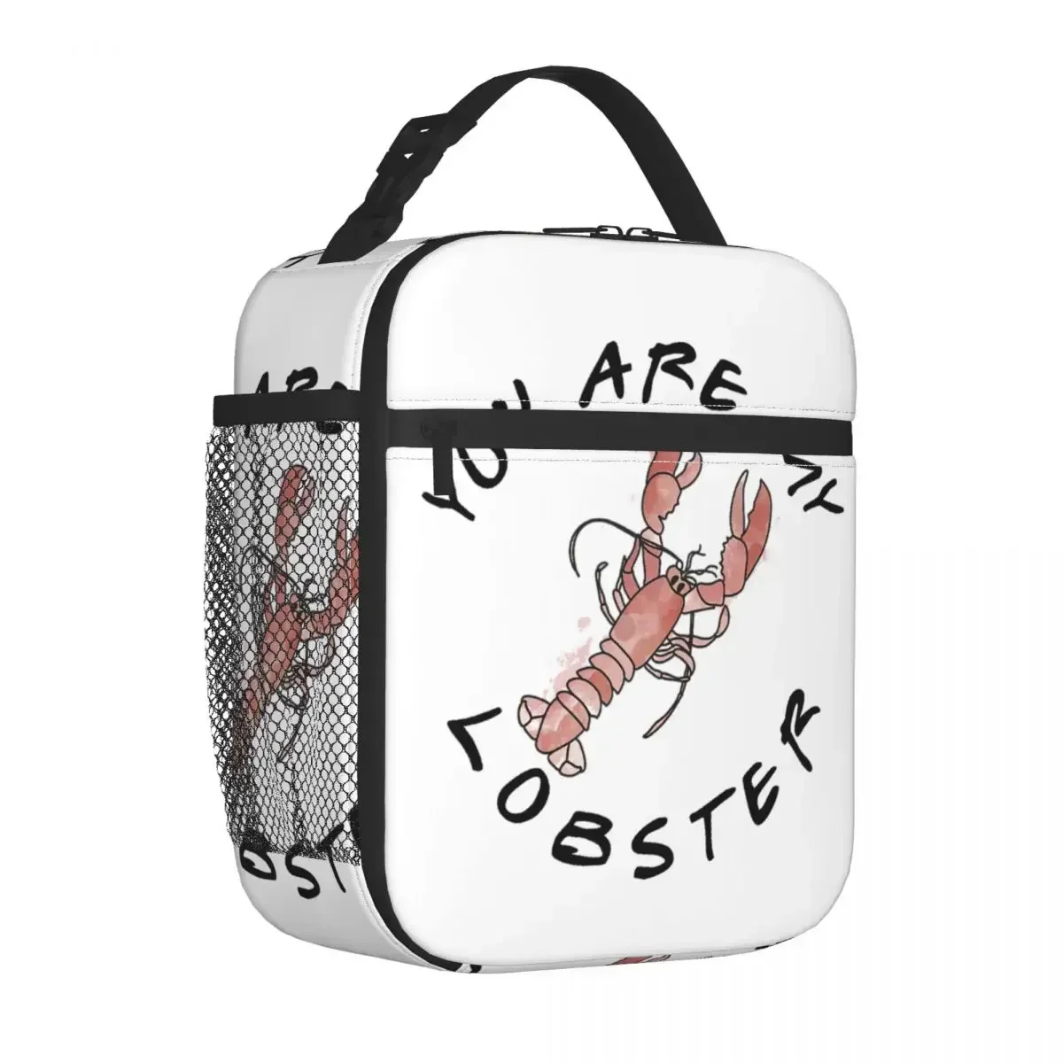 My Lobster Friends TV Show Insulated Lunch Bag High Capacity Lunch Container Cooler Bag Tote Lunch Box Work Picnic Food Handbags