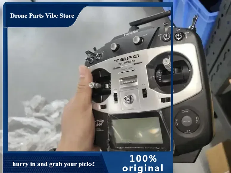 

Радиосистема Futaba T8FG 14-канальная FASST 2.4ГГц, 90% новая, для радиоуправляемых вертолетов, мультикоптеров и дронов