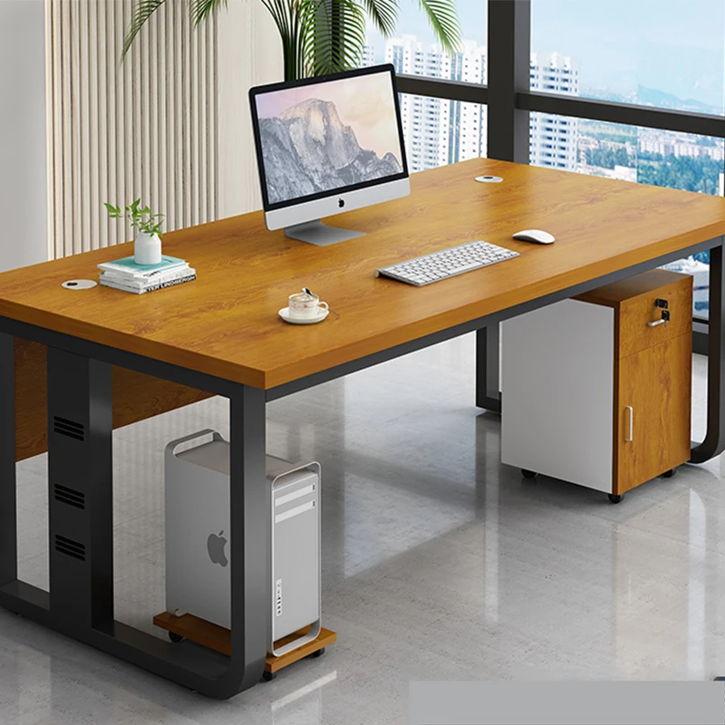 

Dining Room Setup Office Desk Standing Gadgets Writing Long Wood Computer Desks Conference Study Escritorio Office Furniture