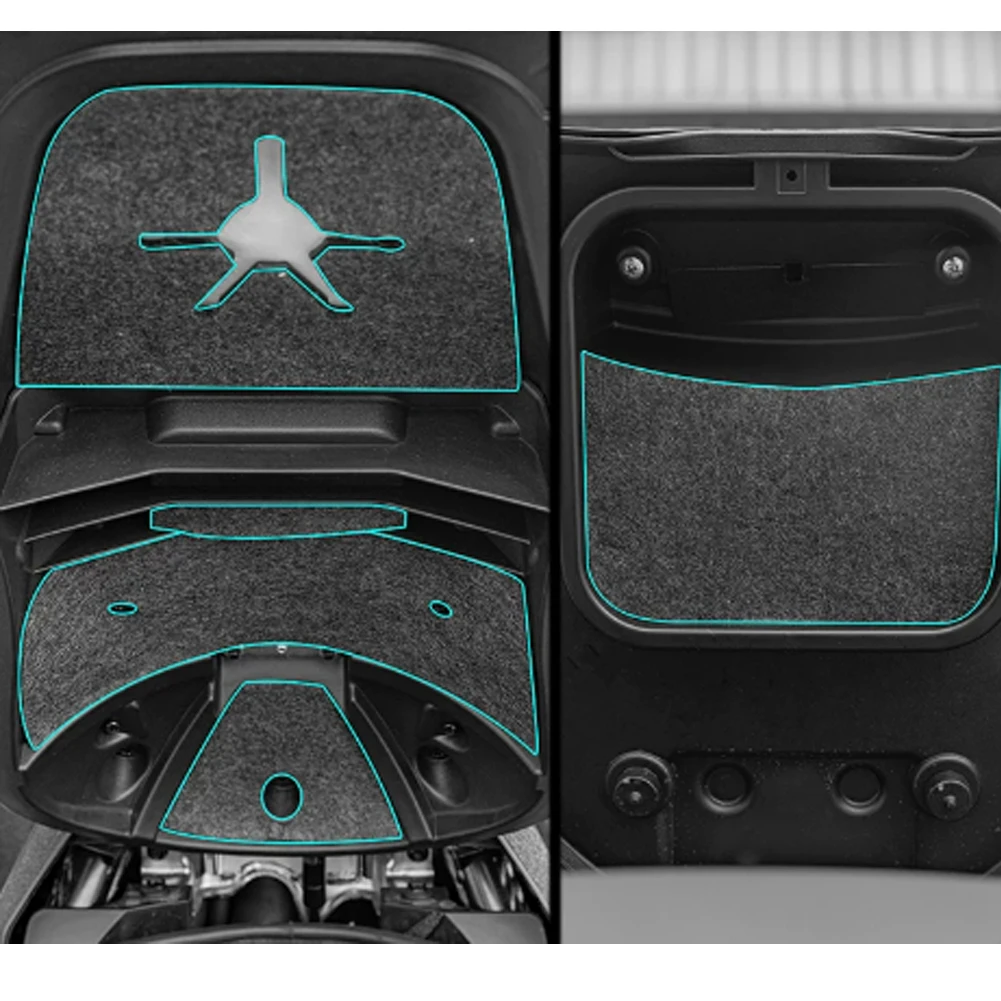 For Peugeot XP400 GT XP 400 GT XP400GT 2024 Seat Storage Trunk Case Liner Luggage Box Inner Container Tail Case Seat Bucket Pad