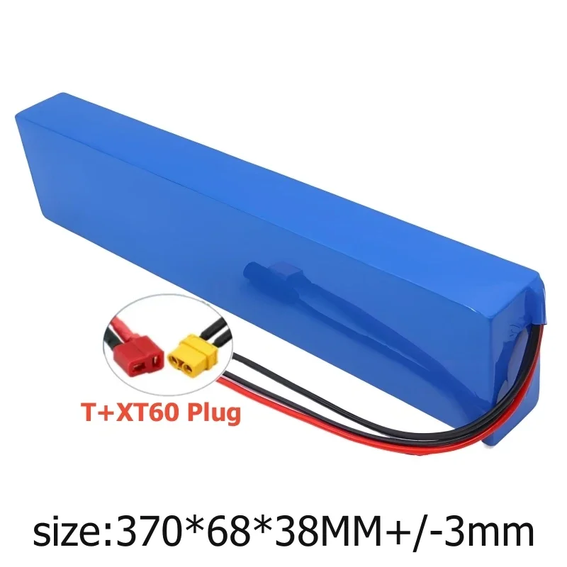 48V 10Ah 13S3P 18650 Rechargeable Battery Pack with T-XT60 Plug - Perfect for 500W-1000W Electric Scooters