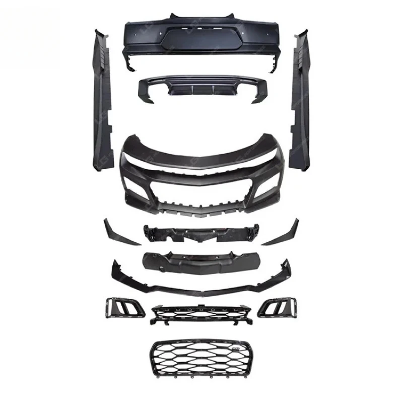 

Car Facelift ZL1 Style Full Set Body Kit Upgr Front Bumper Rear Bumper Grille Side Skirts