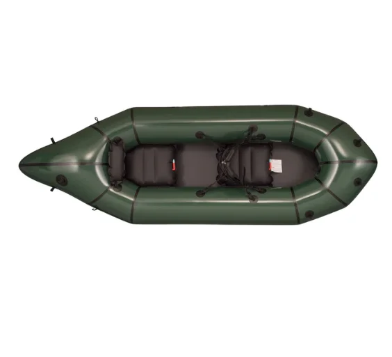 

TPU or PVC Inflatable Kayak Whitewater Packraft Drifting Rowing Drop Stitch Hull Drop Stitch Floor Sport Style Outdoor Kayak