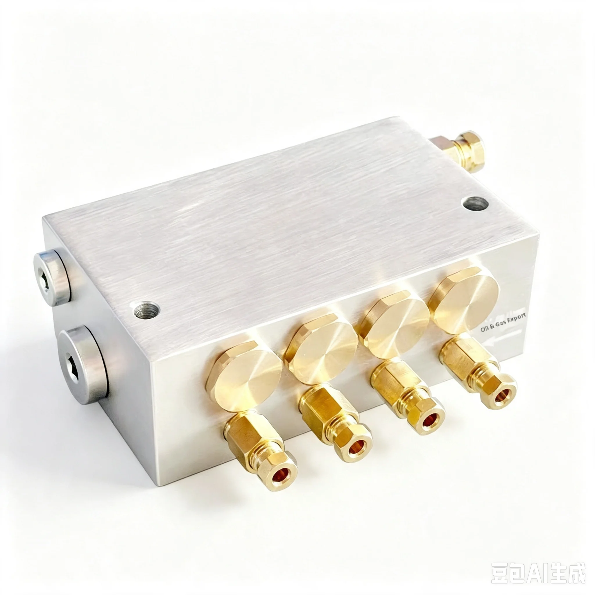 MIX-S High-Speed Oil-Gas Mixture Distributor Valve For Electric Spindle And CNC Machine Lubrication System Made In USA