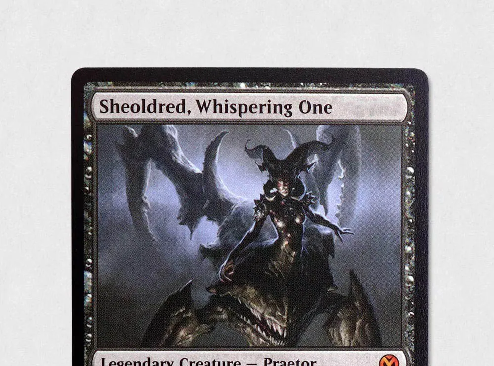 

Sheoldred, Whispering One TCG Magical Proxy Cards Game Quality Proxy Gathering Board Playing Game Trading Cards Proxy