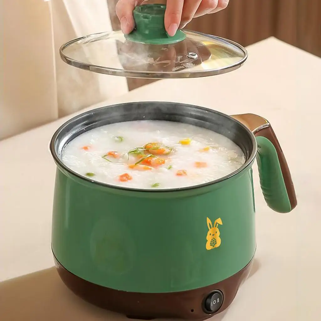 وعاء كهربائي متعدد الوظائف، مقلاة كهربائية محمولة لطهي الحساء والقلي