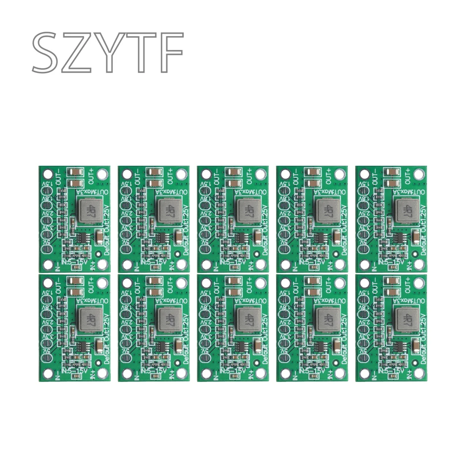 CA1235 Adjustable Power Module CA-1235 Buck Power Module 1.25V 1.5V 1.8V  2.5V 3.3V 5V Output 5-15V Input Step-Down Power Supply