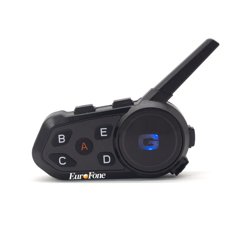 6 Riders 1200m S6 Motorcycle Helmet Bluetooth Interphone Intercom headset Walkie talkie for riders bluetooth headphone intercom