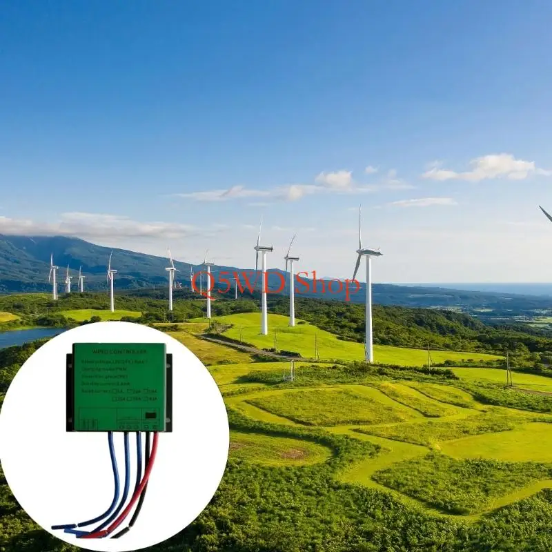 Q5WD Low Controller Regulator with LED Indicators Wind Turbines Generator Controller Wind Generator Controller view 4