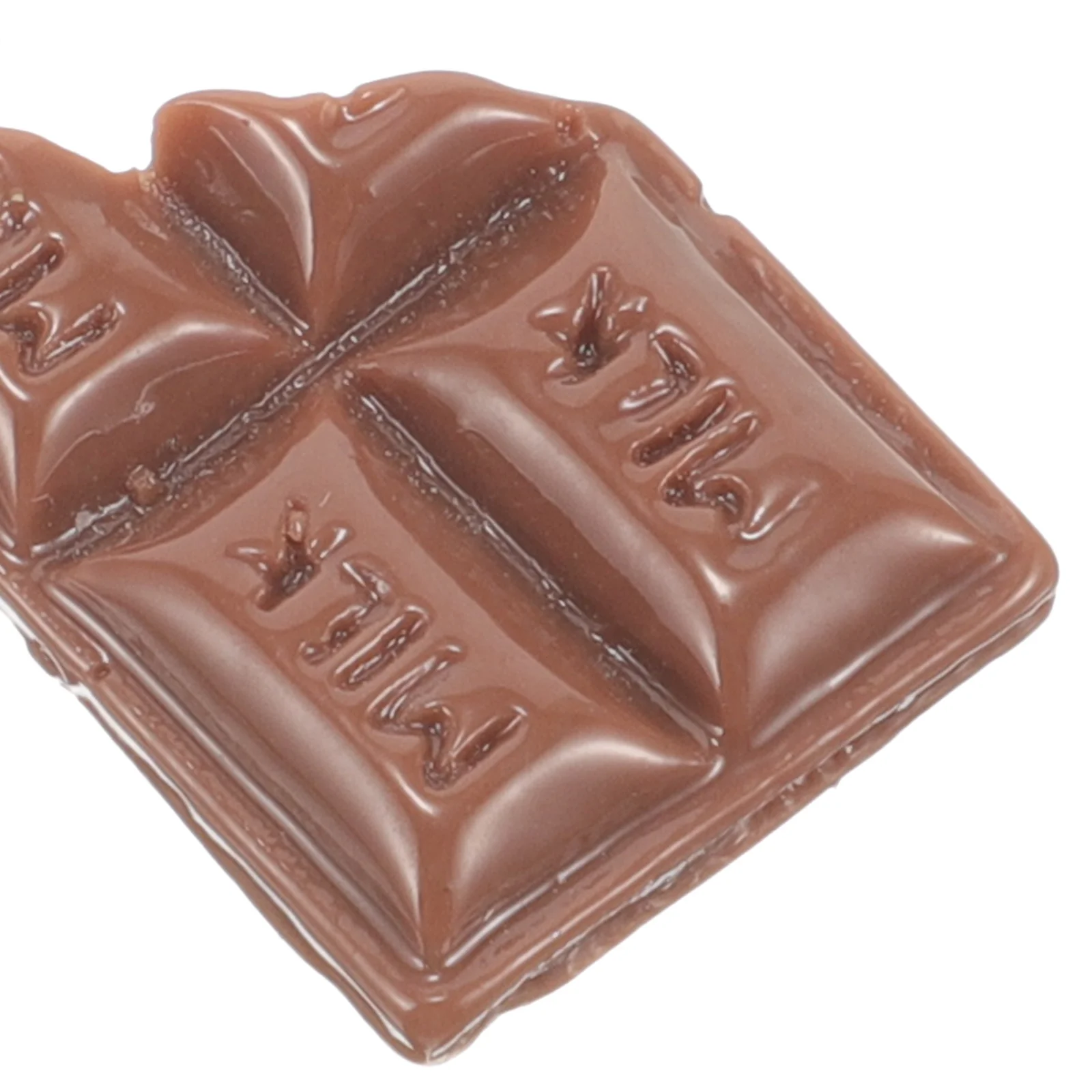 20 Pcs Chocolate Pendant Dangle Drop Charms Realistic Jewelry Accessories Vintage Necklace Findings Creative Gifts Food