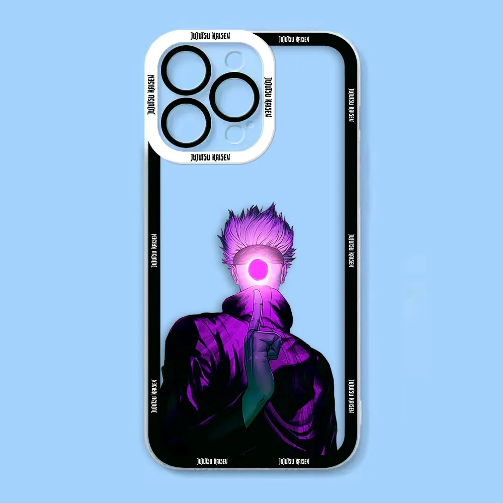 

Jujutsu Kaisen Gojo's Sukuna Custom Photo Phone Case For Xiaomi POCO F3 F5 X3 X4 GT X5 X6 X7 M3 M4 M6 11 11T Transparent Case