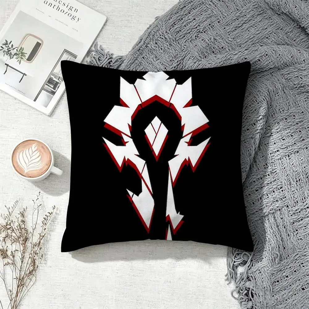 Game WoW Sylvanas Windrunner  Square Double-Sided Printed Pillow Case Sofa Cushion Cover Bedroom Bedside Decor