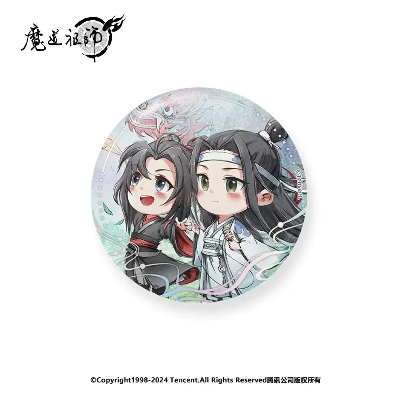 Sunsyea MDZS Mo Dao Zu Shi Official Merch 2024 Dragon Boat Festival Series Wei Wuxian Lan Wangji Acrylic Stand Badge Keychain