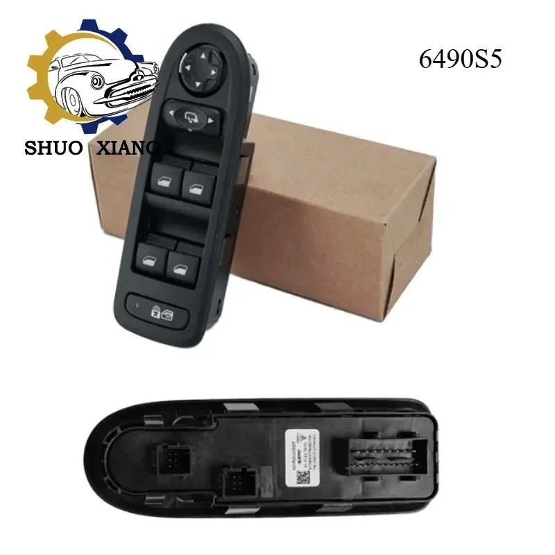 OEM 6490S5 96631328XT Window Switch Controller for Peogeot  308 308CC 1.6 THP EP6DT 2008-2011  98060872ZE