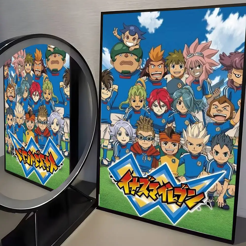 ملصق Anime I-Inazuma أحد عشر ملصقًا ذاتي اللصق مناسب لأي سطح جدار مقاوم للماء والرطوبة