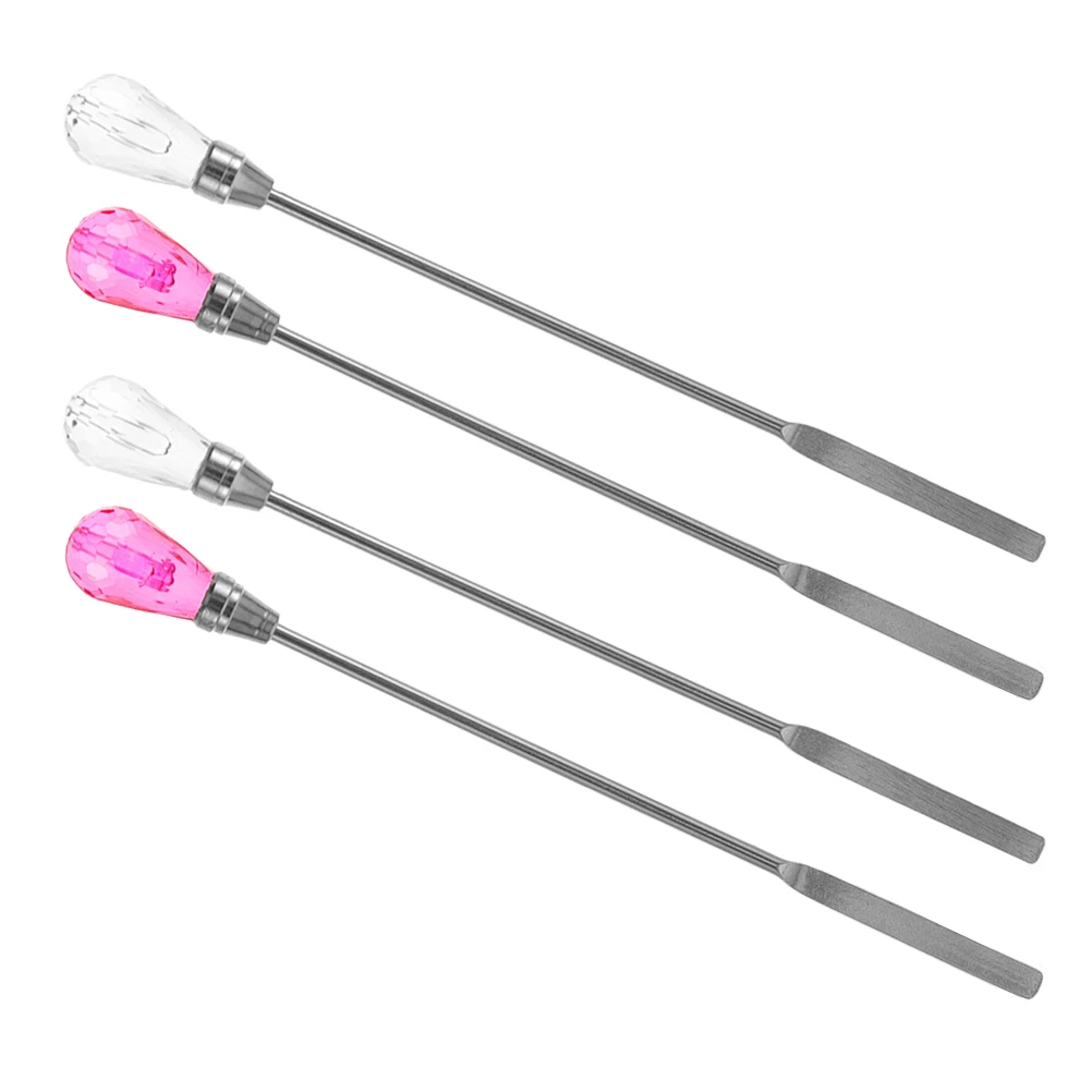 

4Pcs Wax Pouring Sticks Ergonomic Design Even Melting for Wax Seals Envelopes Invitations DIY Art Craft Projects