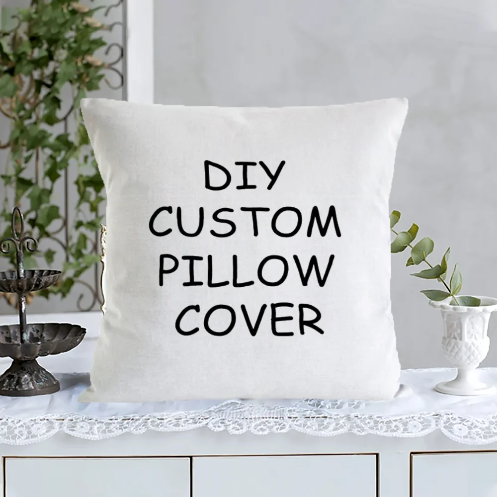 

Custom DIY Cushions Cover Decorative Pillow Covers for Sofa Living Room Decoration High Quality Luxury Sleeping Pillows Home Art