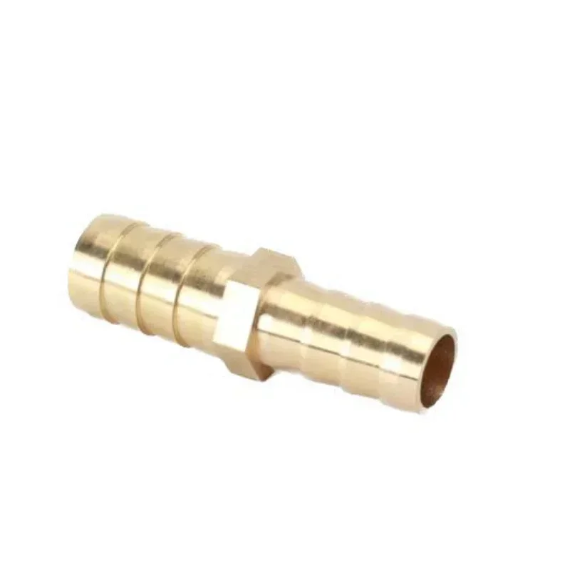 Brass Straight Hose Pipe Fitting Equal Barb 4mm 5mm 6mm 8mm 10mm 12mm 16mm 19mm 25mm Gas Copper Barbed Coupler Connector Adapter