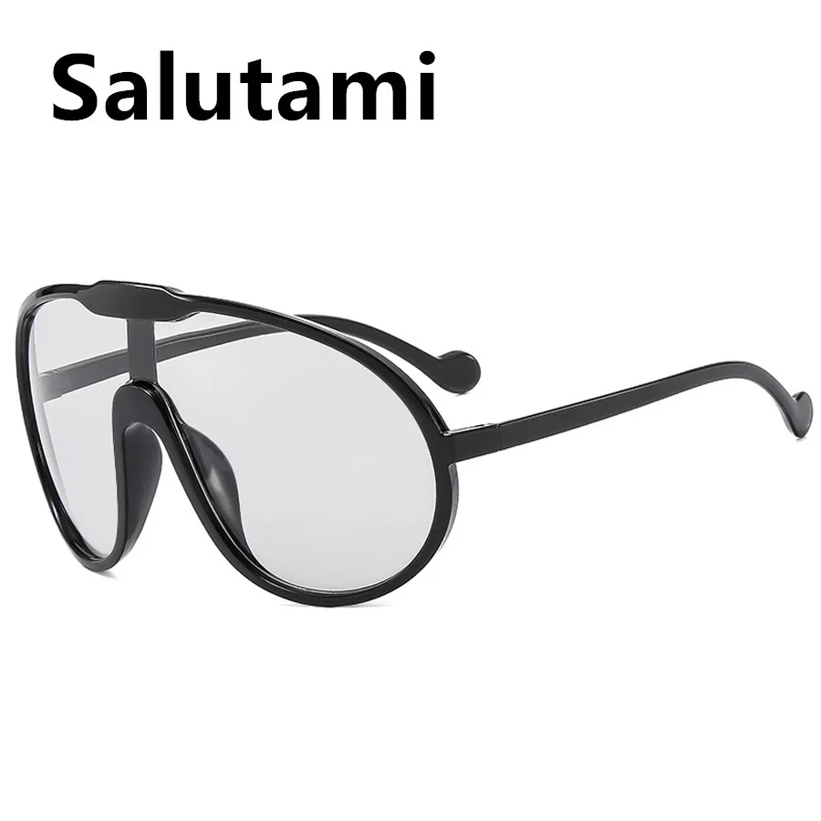 vintage oversize one piece silver mirror sunglasses women fashion shield sexy sun glasses ladies trendy Y2K eyewear uv400 shades