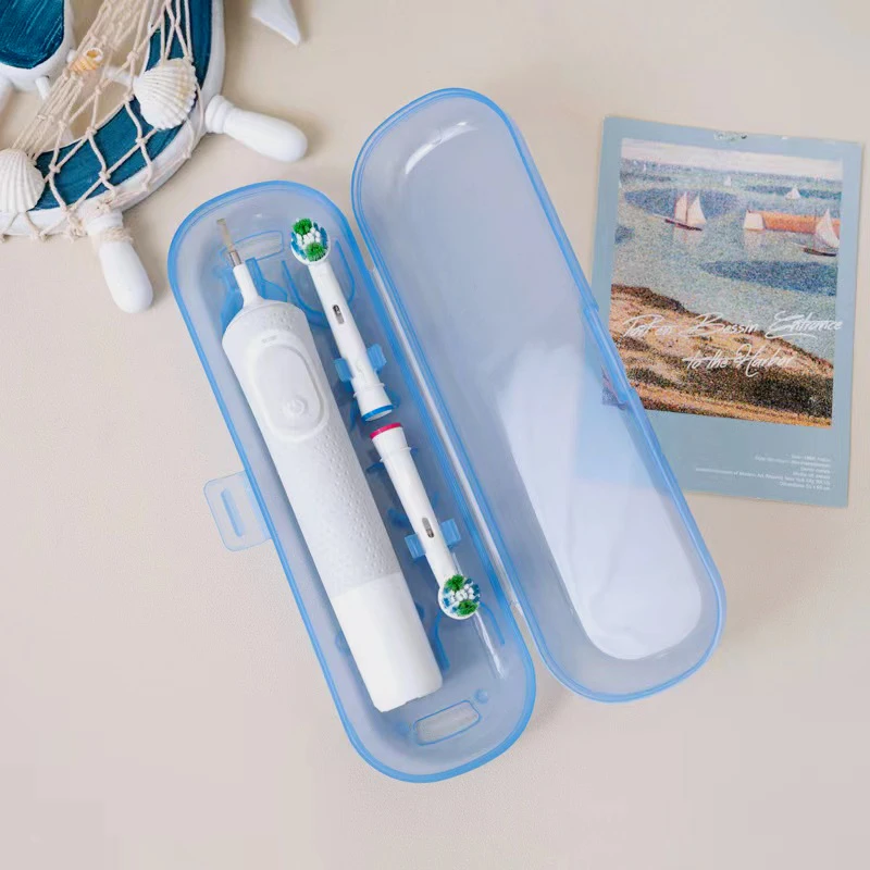 1PC Toothbrush Head Portable Dust Protection Box, Electric Toothbrush Travel Box