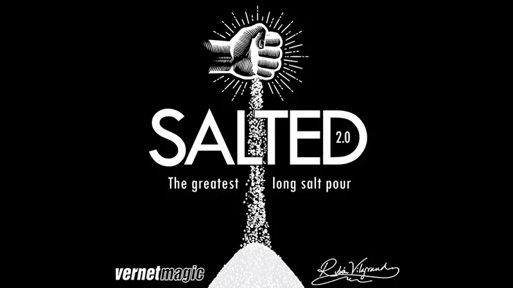 

Salted 2.0 by Ruben Vilagrand Stage Magic Close Up Performer Magic Trick Magic Show Mentalism Magia Magicians Prop Accessory