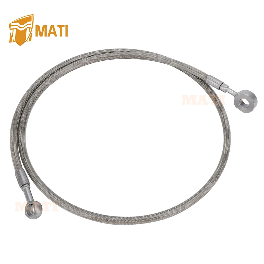 MATI Rear Foot Brake Caliper Hose for Polaris Magnum 325  2x4/4x4 2001-2002 Magnum 330 2x4/4x4 2003-2006 Xpedition 325 425 2002