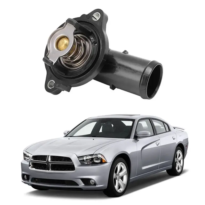 AZ-Engine Coolant Thermostat For Dodge Challenger 300 3.6L V6 2011-2018 05184977AE 5184977AE 5
