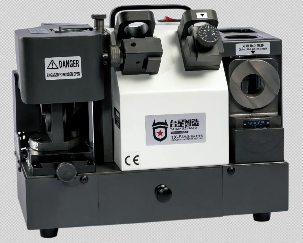 F4 Complex Grinder for Simultaneous Grinding of End Mills and Drill Bits