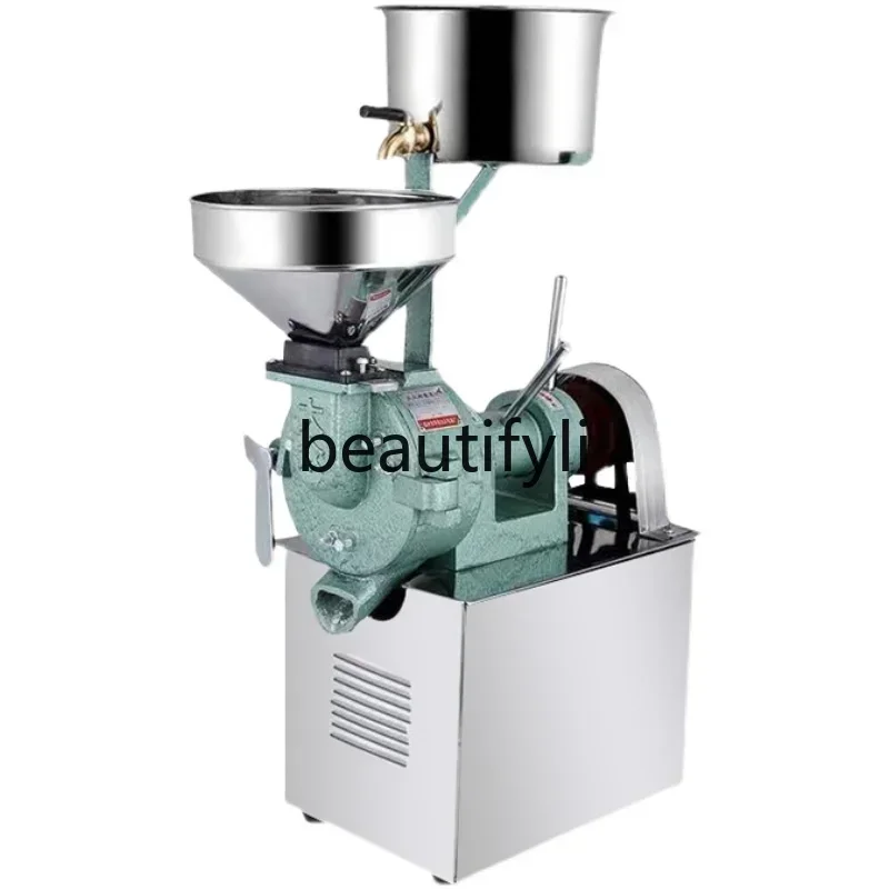 

Z189 Автоматическая мельница для рисовой муки, коммерческая рисовая мельница для измельчения камня, легко чистится