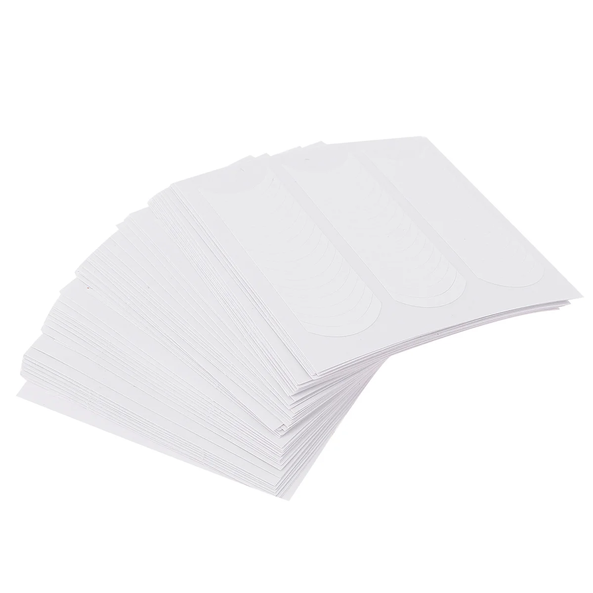 50 set di adesivi per linea manicure francese autoadesivi strumenti per nail art fai da te facile da applicare per unghie acriliche in gel UV adesivo per linea manicure