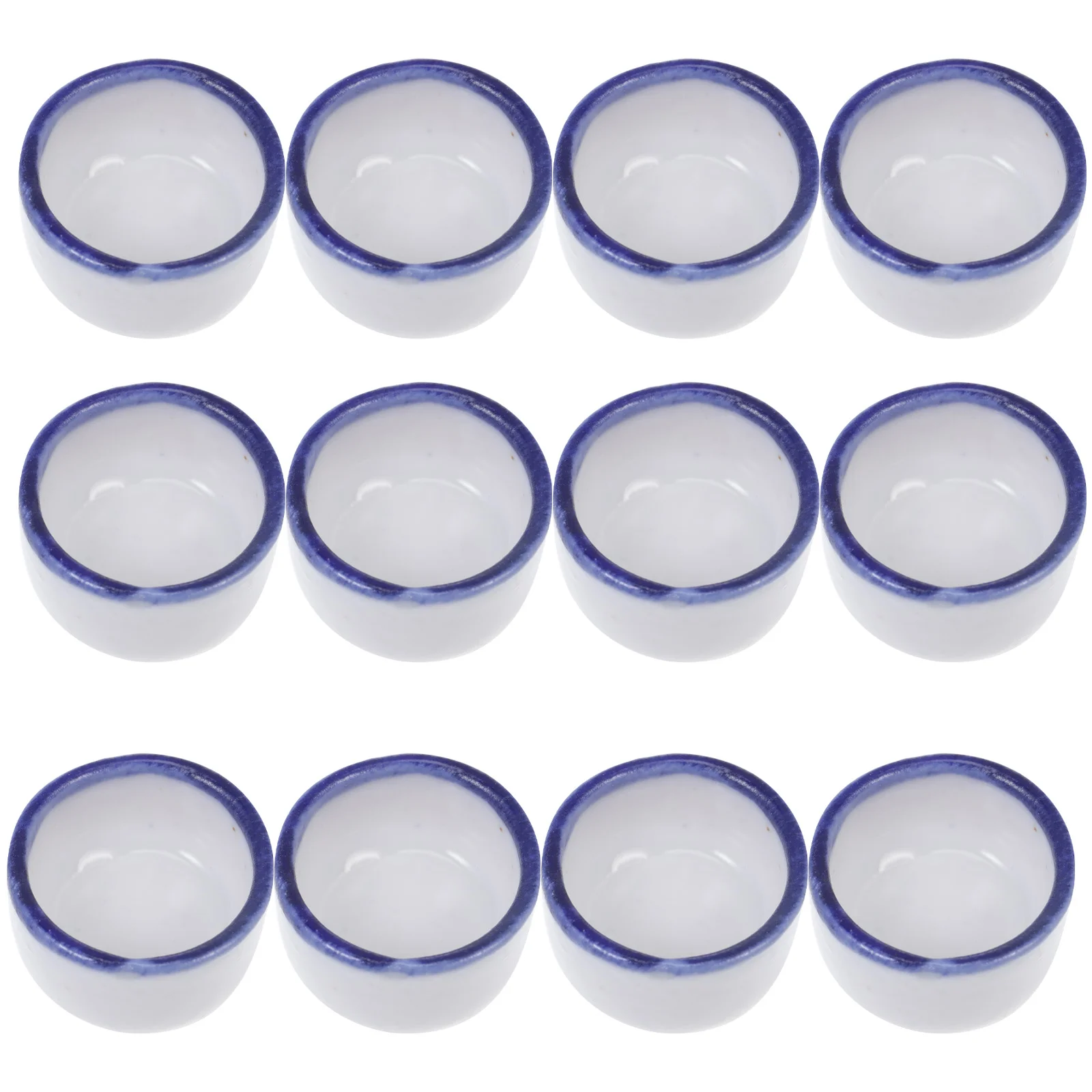 Basin Mini Ceramic Bowl for Pet Baby Reptile Accessories Small Scorpion Drinking Bowls White Tank