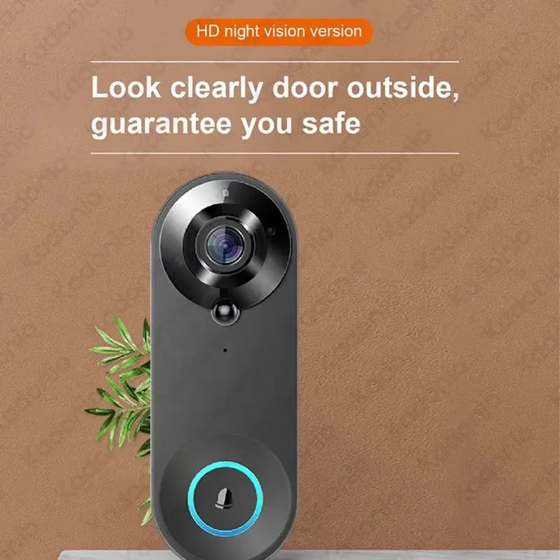 Kadonio 1080P WiFi Video Door Bell PIR Motion Detection Smart Camera Two-Way Audio view 4
