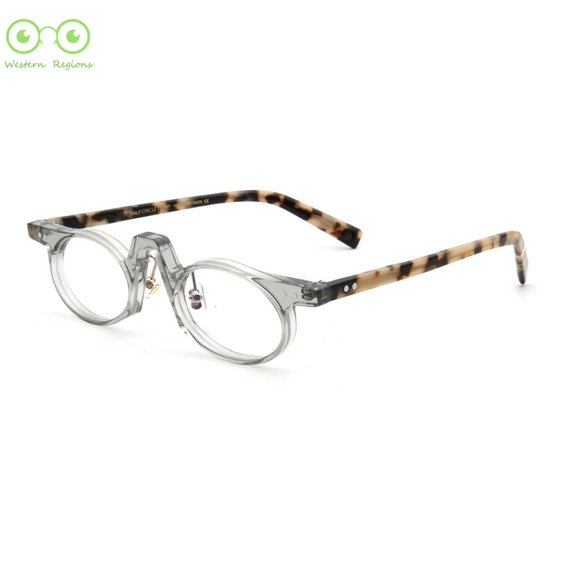 

New style men's and women's eye frames trendy and personalized men's acetic acid glasses frames can be matched with