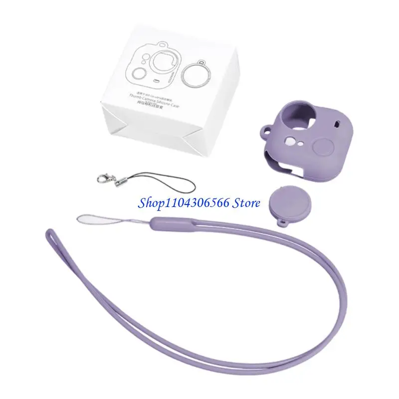 02DD Nonslip Silicone Protector Lens For 360 Go Handheld Camera Case