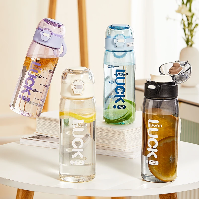 Sporty 400ml Flip-Top Water Bottle: Perfect for Cycling, Running & More! Lightweight, Ergonomic Grip, Leak-Proof, Durable