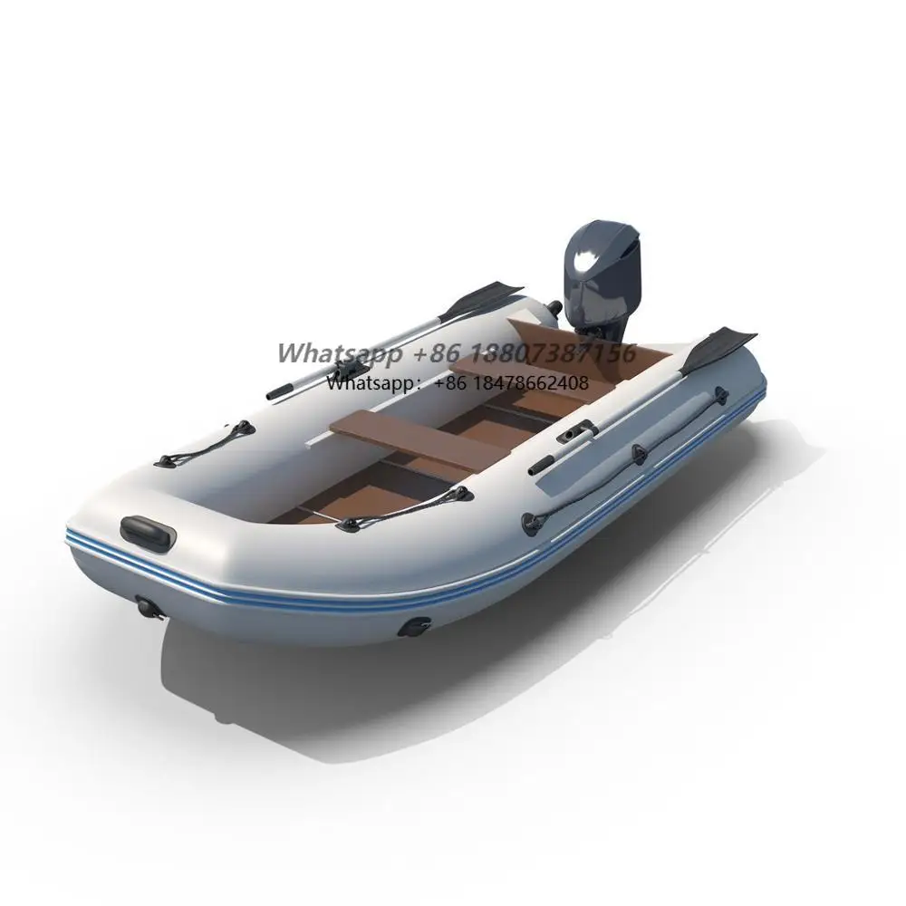 

Ocean Fishing 2-12 Person Inflatable PVC Motorboat CE Certified Aluminum Floor 2 Year Warranty