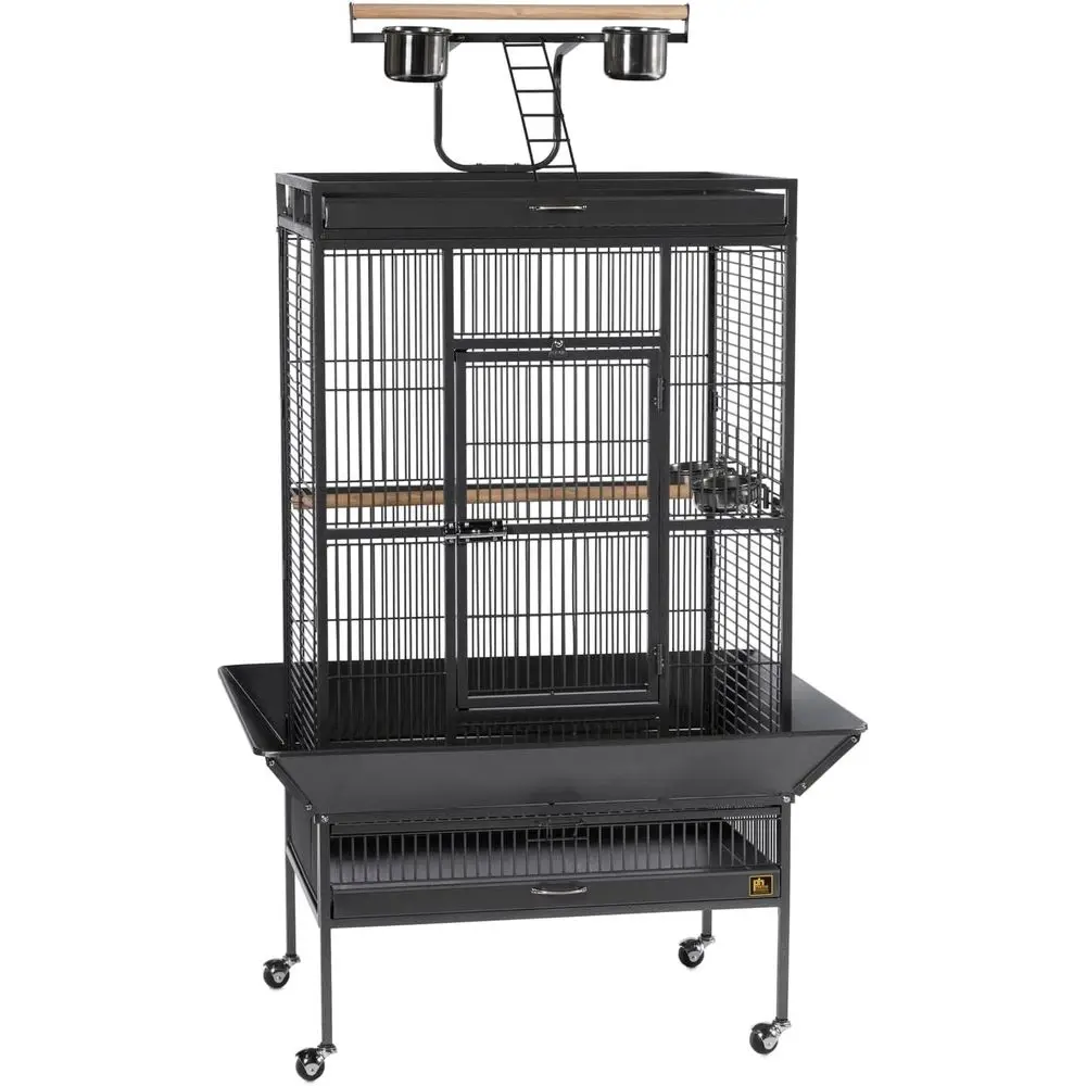 

Signature Select Wrought Iron Birdcage in Black by Hendryx