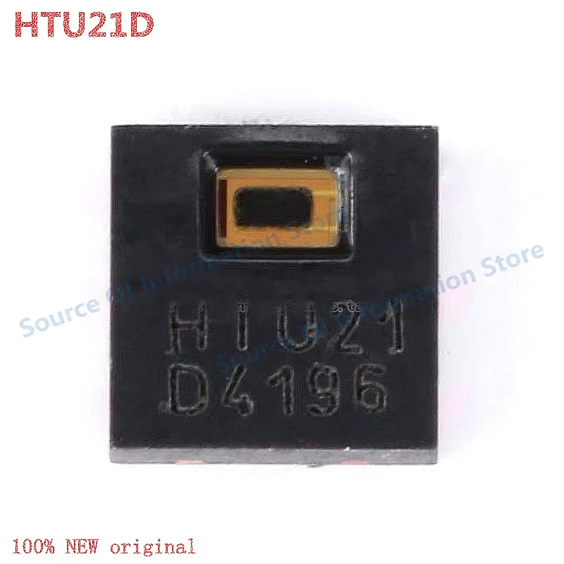 5Pcs HTU21D Temperature and Humidity Sensor DFN-6 100% New