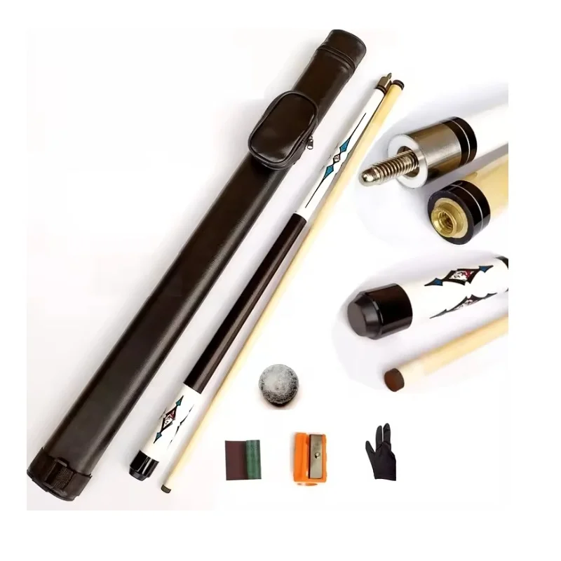 Conjunto completo de dom de bilhar Pool Cue com Case Kit