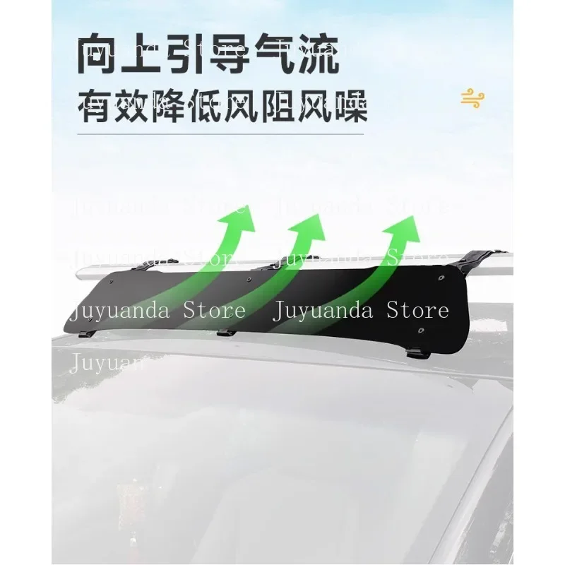 

Auto Baffle Roof Spoiler Noise Reduction Windshield Car Accessory