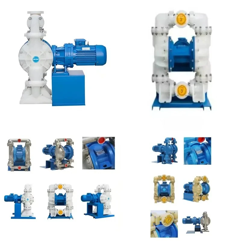 3''Efficient Water Treatment Technology Polypropylene Double Diaphragm Pump Electric Operated Double Diaphragm Pump