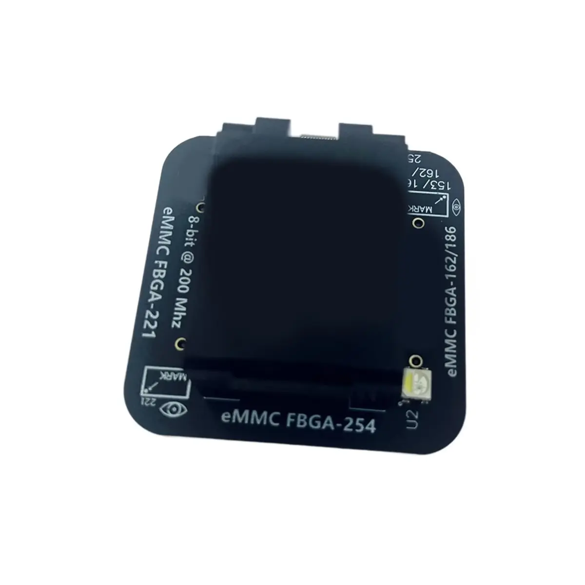 -[T1345C Digital]F64 Lite EMMC 4 in 1 BGA Adapter Repair Tool Sets EMMC FBGA 4 in 1 Adapter Socket for Flash 64