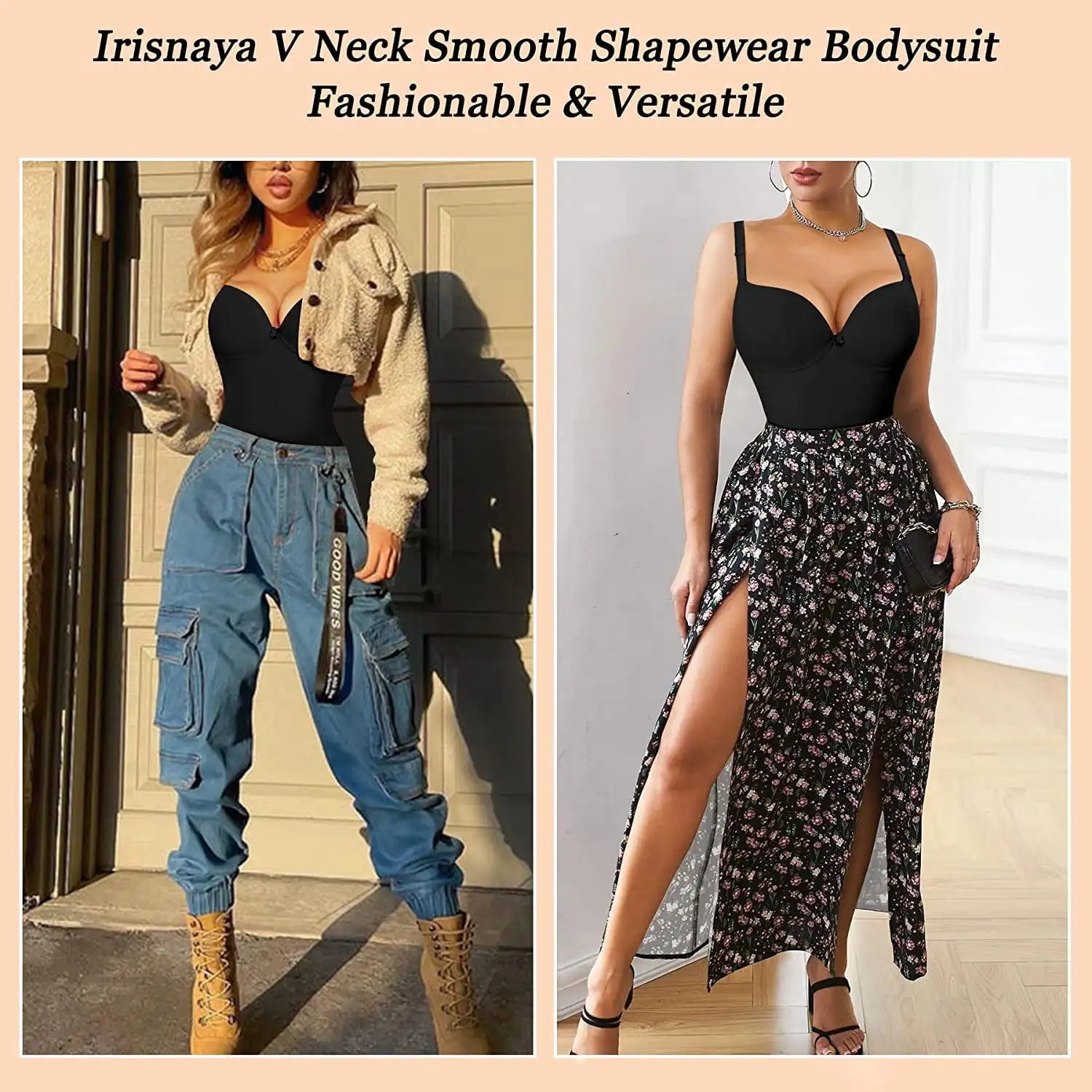 Shape wear Bodysuit für Frauen abnehmen Body Shaper Taille Trainer sexy V-Ausschnitt Bügel BH Overall Bauch Kontrolle glatte Bodywear