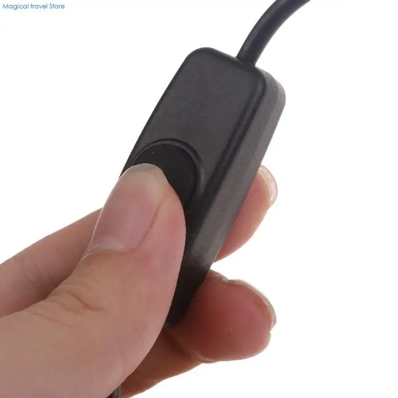 N2UB Type C Female to Micro USB Type C Male Splitter Cable Cord with Switches