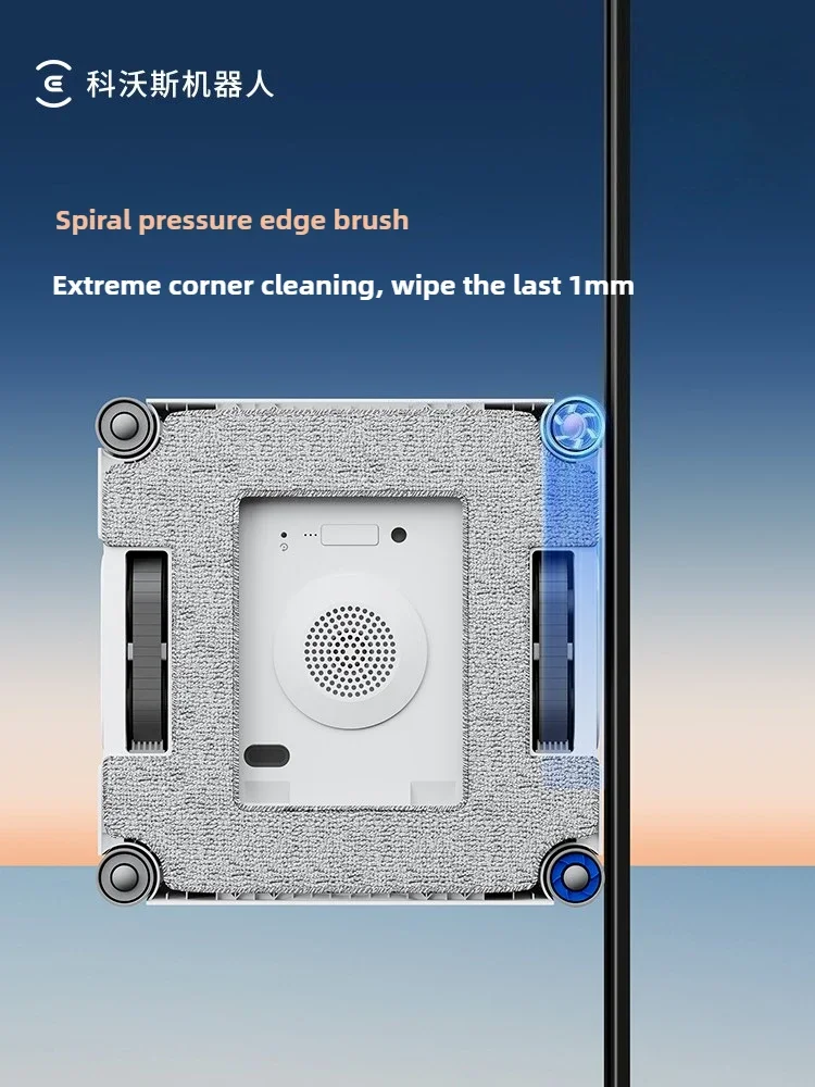 Ecovacs رذاذ الماء منظف النوافذ روبوت W2S منظف المنزل الذكي التلقائي بالكامل Limpia Vidrios Ventanas الكهربائية Do Mycia Okien